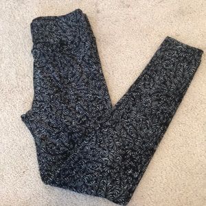 LulaRoe leggings ONE SIZE black grey